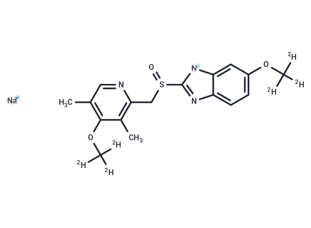 Esomeprazole sodium-d6 [922731-04-2]