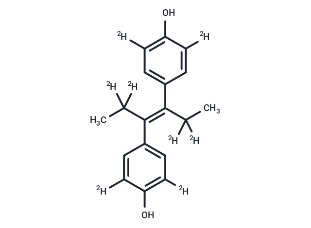 Trans-Diethyl-1,1,1,1-Stilbestrol-3,3,5,5-d8 [91318-10-4]