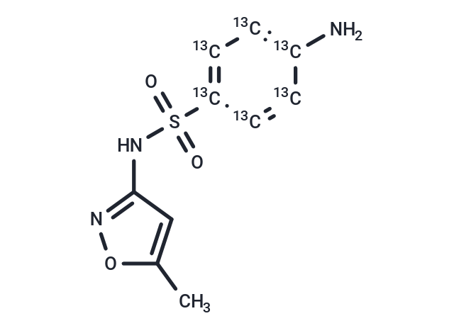 Sulfamethoxazole-13C6 [1196157-90-0]