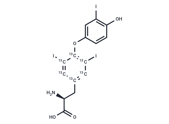 3,3,5-Triiodothyronine-(tyrosine ring-13C6) [1213431-76-5]
