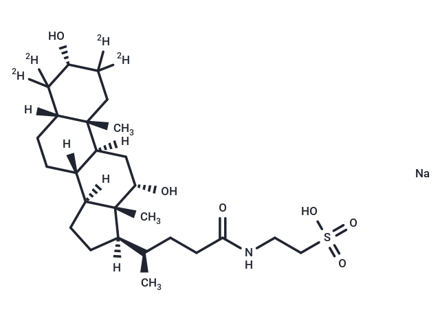 Taurodeoxycholic Acid-d4 Sodium Salt [2410279-82-0]