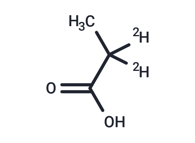 Propionic-2,2-d2 acid [19136-91-5]