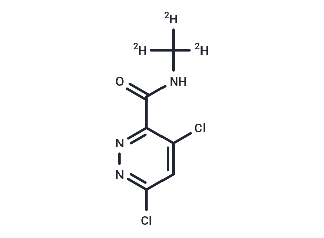 4,6-Dichloro-N-(methyl-d3)-3-pyridazinecarboxamide [1609393-89-6]