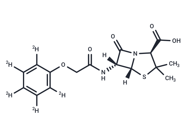 Penicillin V-d5 [1356837-87-0]