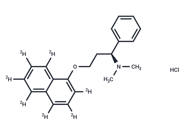 Dapoxetine hydrochloride-d7 [1132642-56-8]