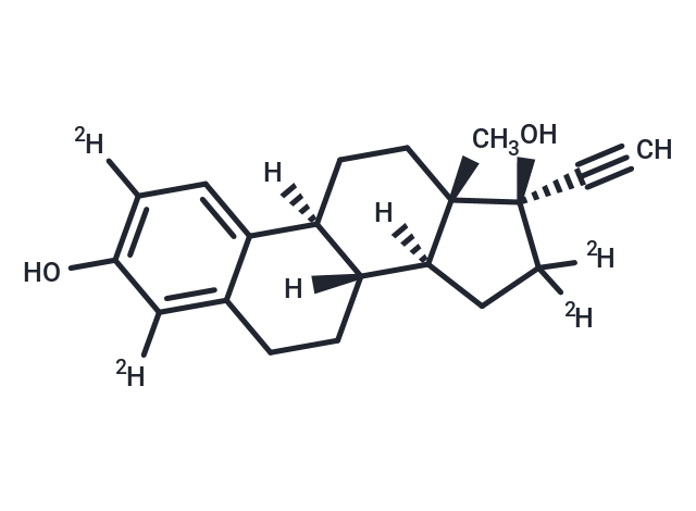 17alpha-Ethynylestradiol-2,4,16,16-d4 [350820-06-3]