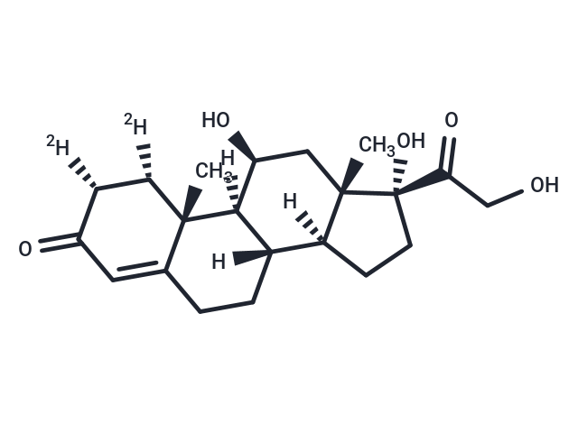 Cortisol-1,2-d2 [79037-25-5]