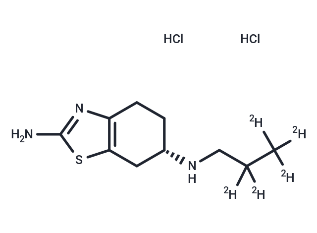 (S)-Pramipexole-(N-Propyl-2,2,3,3,3-d5) Dihydrochloride [1217601-58-5]
