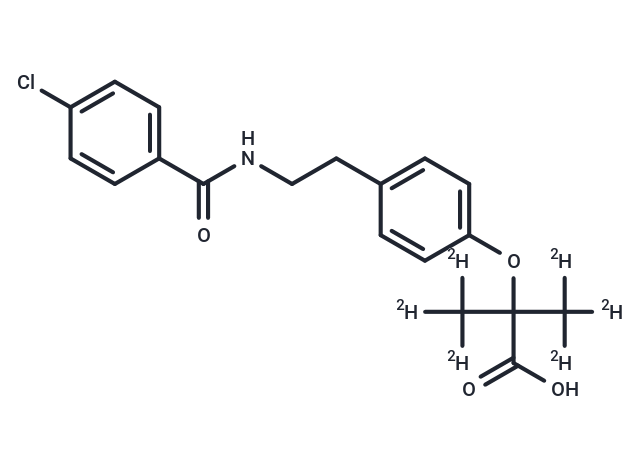 Bezafibrate-d6 (dimethyl-d6) [1219802-74-0]