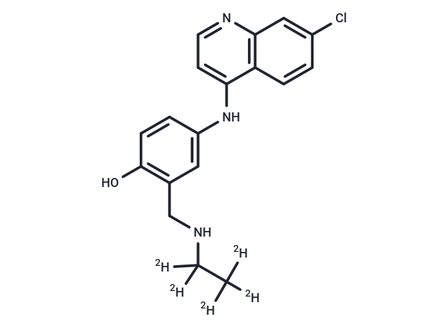 N-Desethyl Amodiaquine-d5 [1173023-19-2]