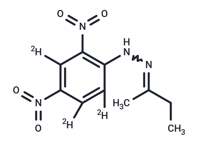 2-Butanone 2, 4-Dinitrophenylhydrazone-3, 5, 6-d3 [259824-58-3]