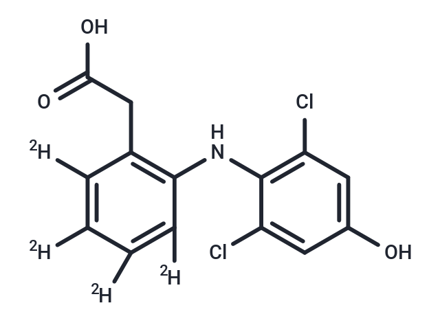 4-Hydroxy Diclofenac-d4 [254762-27-1]