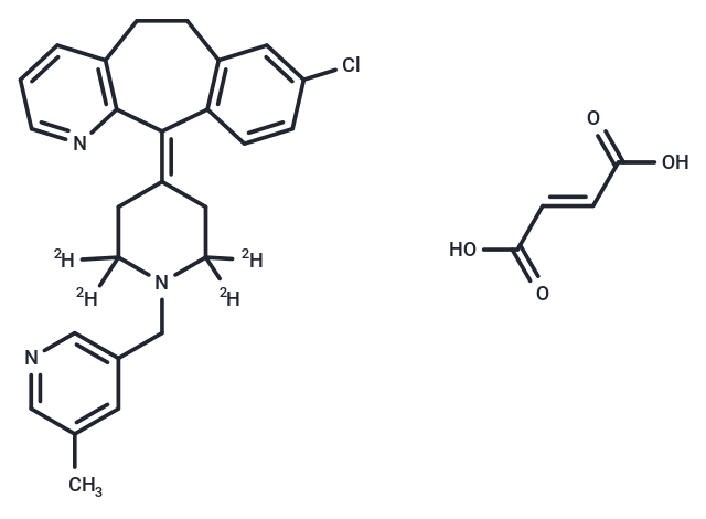 Rupatadine-d4 Fumarate [1795153-63-7]