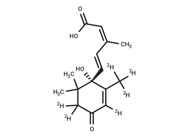 (+)-cis,trans-Abscisic Acid-d6 [721948-65-8]
