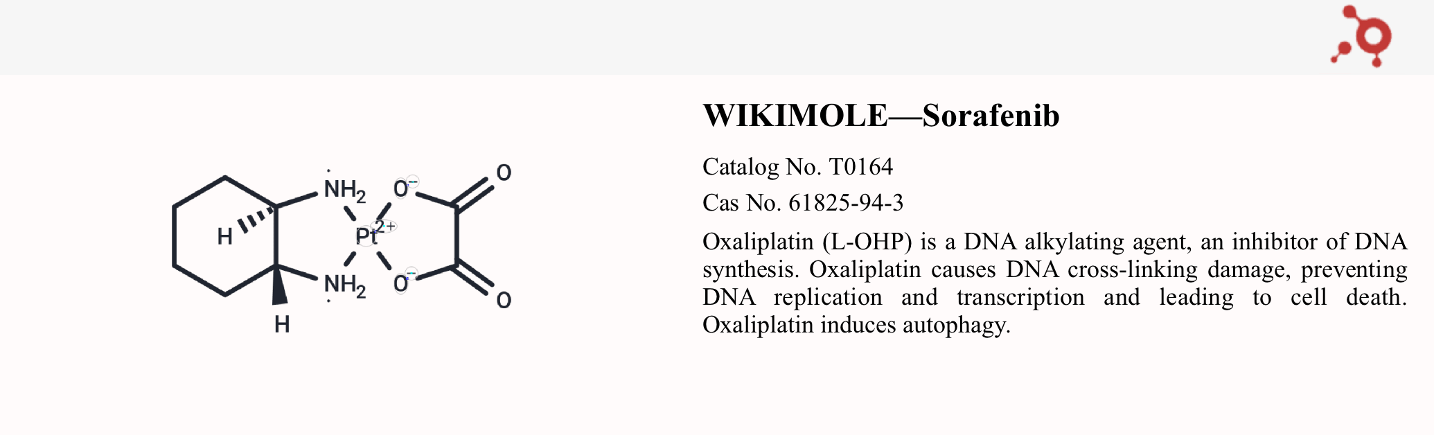 WIKIMOLE—Oxaliplatin