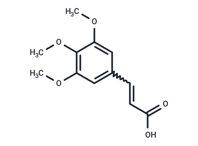 3,4,5-Trimethoxycinnamic acid [90-50-6]