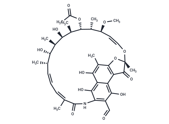 3-Formyl rifamycin [13292-22-3]