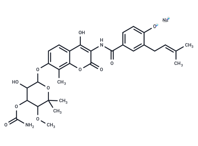 Novobiocin Sodium [1476-53-5]