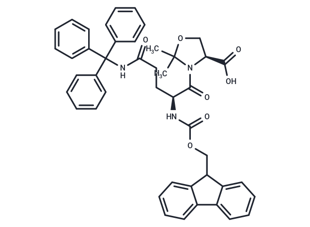 Fmoc-Gln(Trt)-Ser(psi(Me,Me)pro)-OH [1821378-64-6]