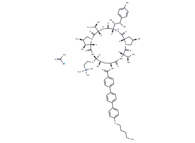 Rezafungin acetate [1631754-41-0]