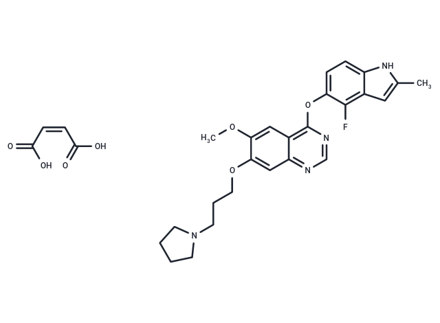 Cediranib maleate [857036-77-2]