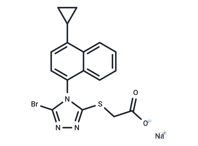 Lesinurad sodium [1151516-14-1]