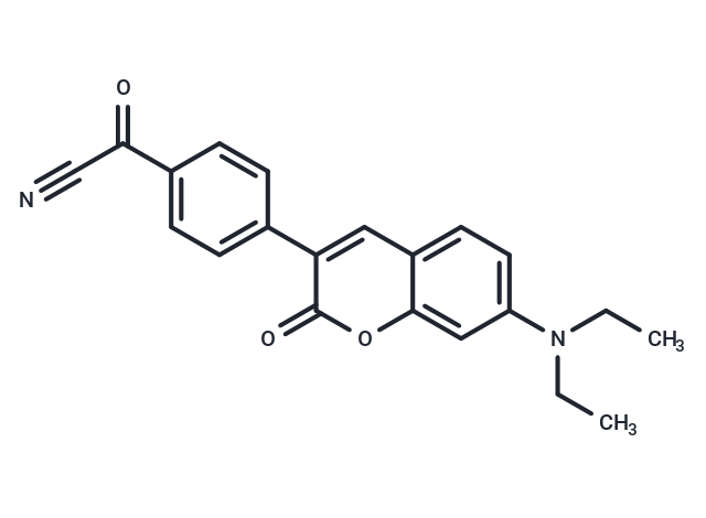 4-(7-Diethylaminocoumarin-3-yl)benzoyl cyanide