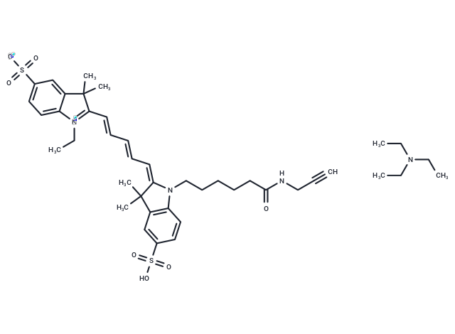 Cy5-Yne triethylamine salt