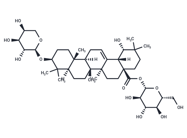 3-O-arabinopyranosyl siaresinolic acid 28-glucoside