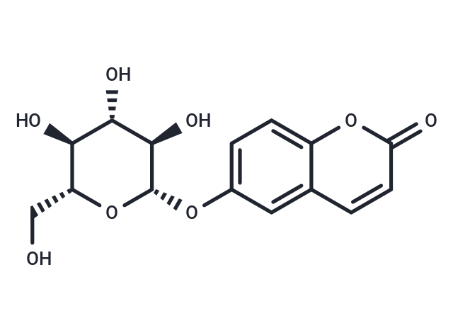6-(β-D-Glucopyranosyloxy)-2H-1-benzopyran-2-one