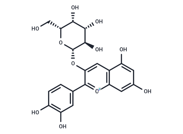 Cyanidin 3-O- galactopyranoside