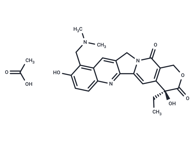 Topotecan acetate