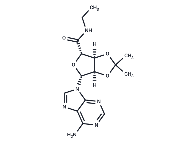 5'-Ethylcarboxamido-2',3'-isopropylidene adenosine
