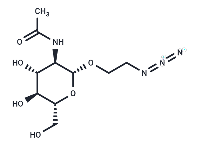 2-Azidoethyl 2-Acetamido-2-deoxy-β-D-glucopyranoside