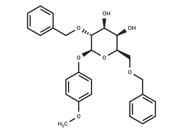 4-Methoxyphenyl 2,6-Di-O-benzyl-β-D-galactopyranoside