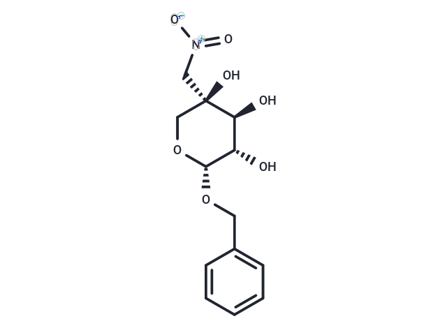 Phenylmethyl 4-C-(nitromethyl)-β-D-arabinopyranoside