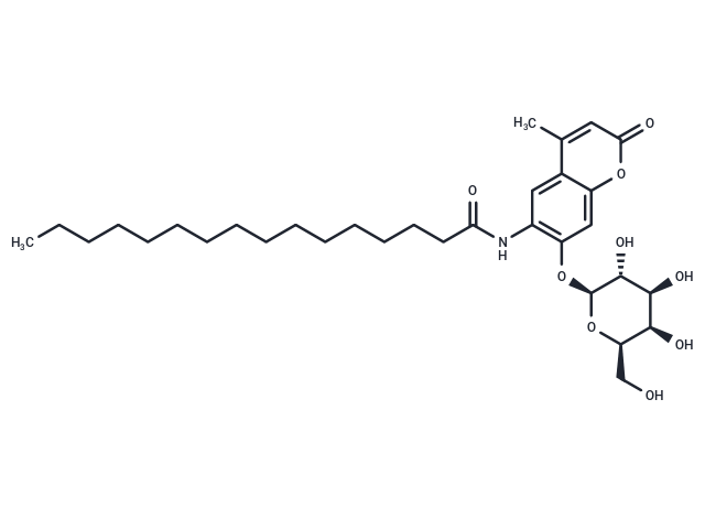 6-Hexadecanoylamino-4-methylumbelliferyl β-D-galactopyranoside