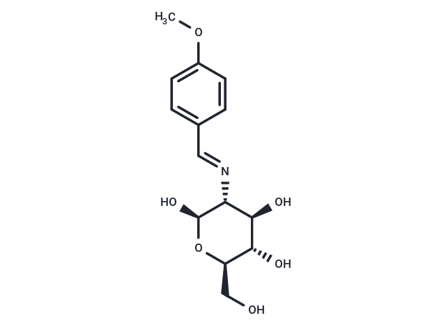 2-Deoxy-2-[[(4-methoxyphenyl)methylene]amino]-β-D-glucopyranose