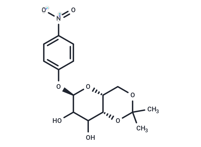 4-Nitrophenyl 4,6-O-(1-methylethylidene)-α-D-galactopyranoside