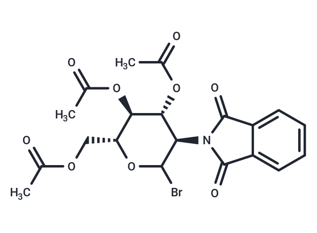 Bromo 2-deoxy-2-N-phthalimido-3,4,6-tri-O-acetyl-α,β-D-glucopyranoside
