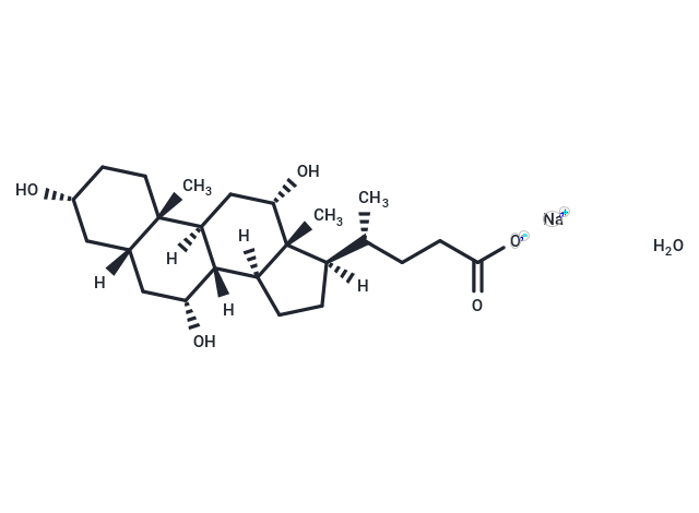 Cholic acid sodium monohydrate