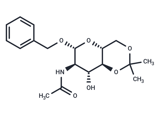 Benzyl 2-acetamido-2-deoxy-4,6-O-isopropylidene-β-D-glucopyranoside