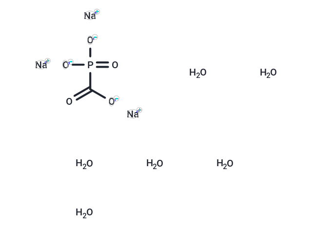 Phosphonoformic acid trisodium salt hexa