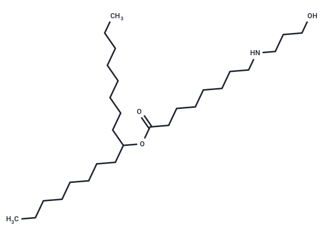 Heptadecan-9-yl 8-(3-hydroxypropylamino)octanoate