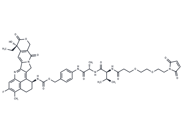 MC-PEG2-VA-PAB-Exatecan