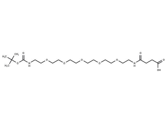 Carboxy-Amido-PEG5-N-Boc