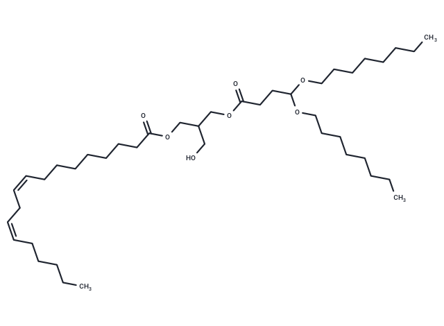 (9Z,12Z)-3-(4,4-bis(Octyloxy)butanoyloxy)-2-(hydroxymethyl)propyl octadeca-9,12-dienoate