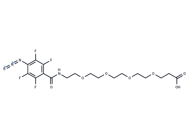 4-Azide-TFP-amide-PEG4-acid