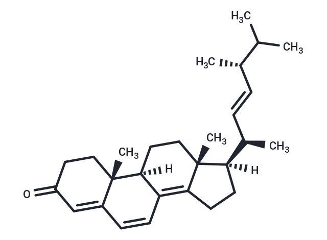 Ergosta-4,6,8(14),22-tetraen-3-one