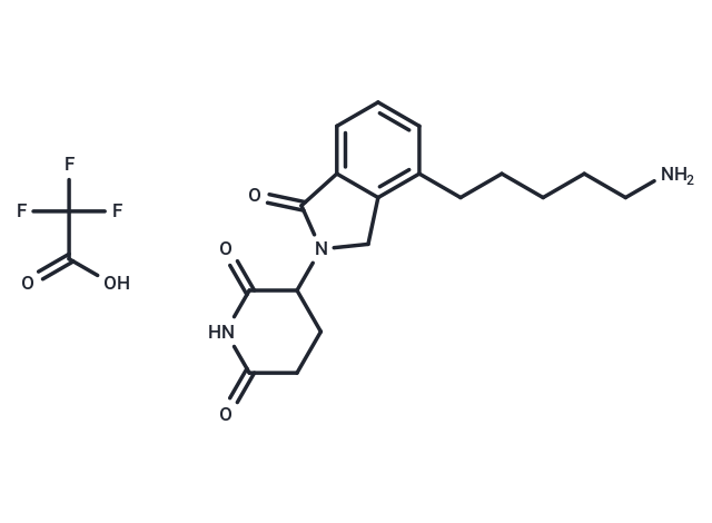 Lenalidomide-C5-NH2 TFA